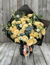 Букет цветов из:  Розы и Лизиантусы в Дмитриевка Уфимский район