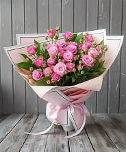 Букет Розовый кустик в Дмитриевка Уфимский район