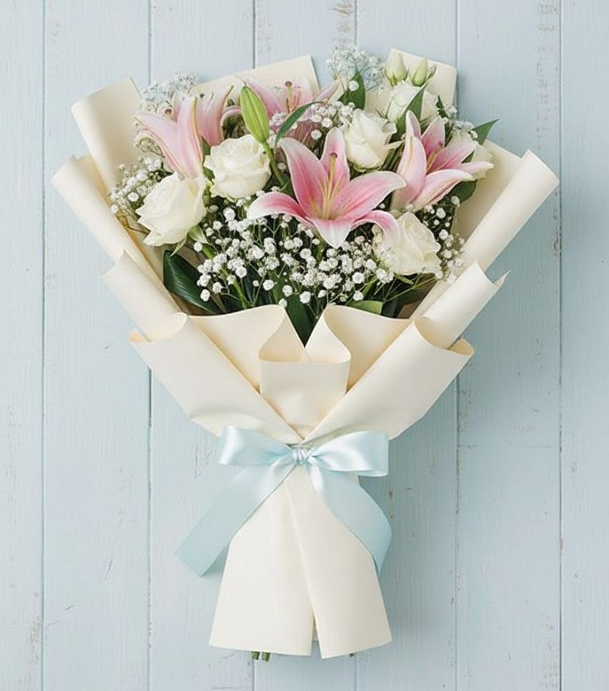 Букет цветов из: Лилии в Дмитриевка Уфимский район