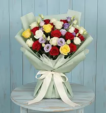 Букет цветов из:  Розы в Дмитриевка Уфимский район