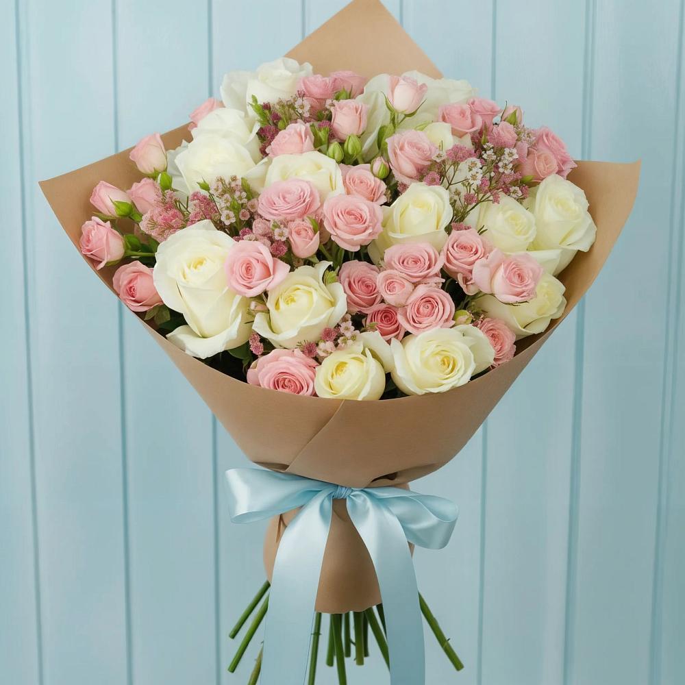 Букет цветов из: Розы в Дмитриевка Уфимский район