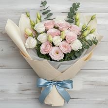 Букет цветов из:  Лизиантусы в Дмитриевка Уфимский район