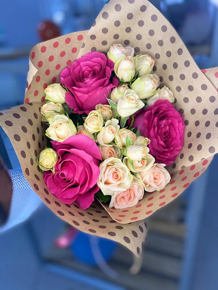 Букет цветов из: Розы в Дмитриевка Уфимский район