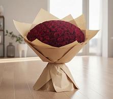 Букет 101 Красная роза в Дмитриевка Уфимский район