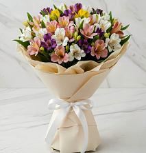 Букет цветов из:  Альстромерии в Дмитриевка Уфимский район
