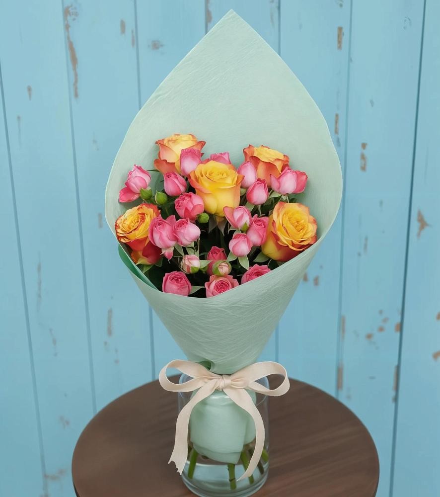 Букет цветов из: Розы в Дмитриевка Уфимский район