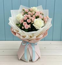 Букет цветов из:  Розы в Дмитриевка Уфимский район