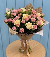 Букет цветов из:  Розы в Дмитриевка Уфимский район