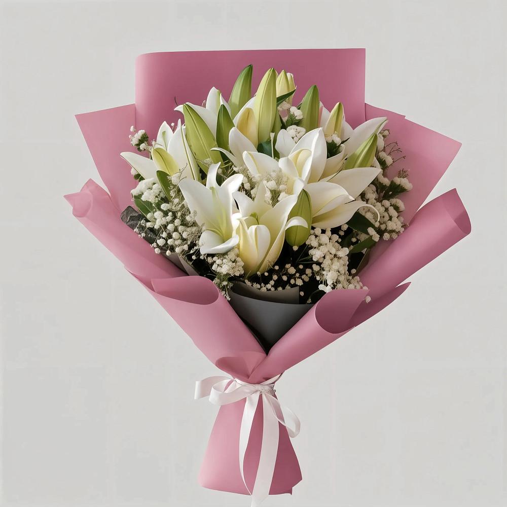 Букет цветов из: Лилии в Дмитриевка Уфимский район