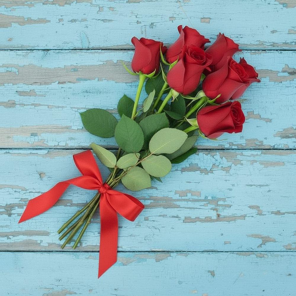 Букет Красные розы в Дмитриевка Уфимский район