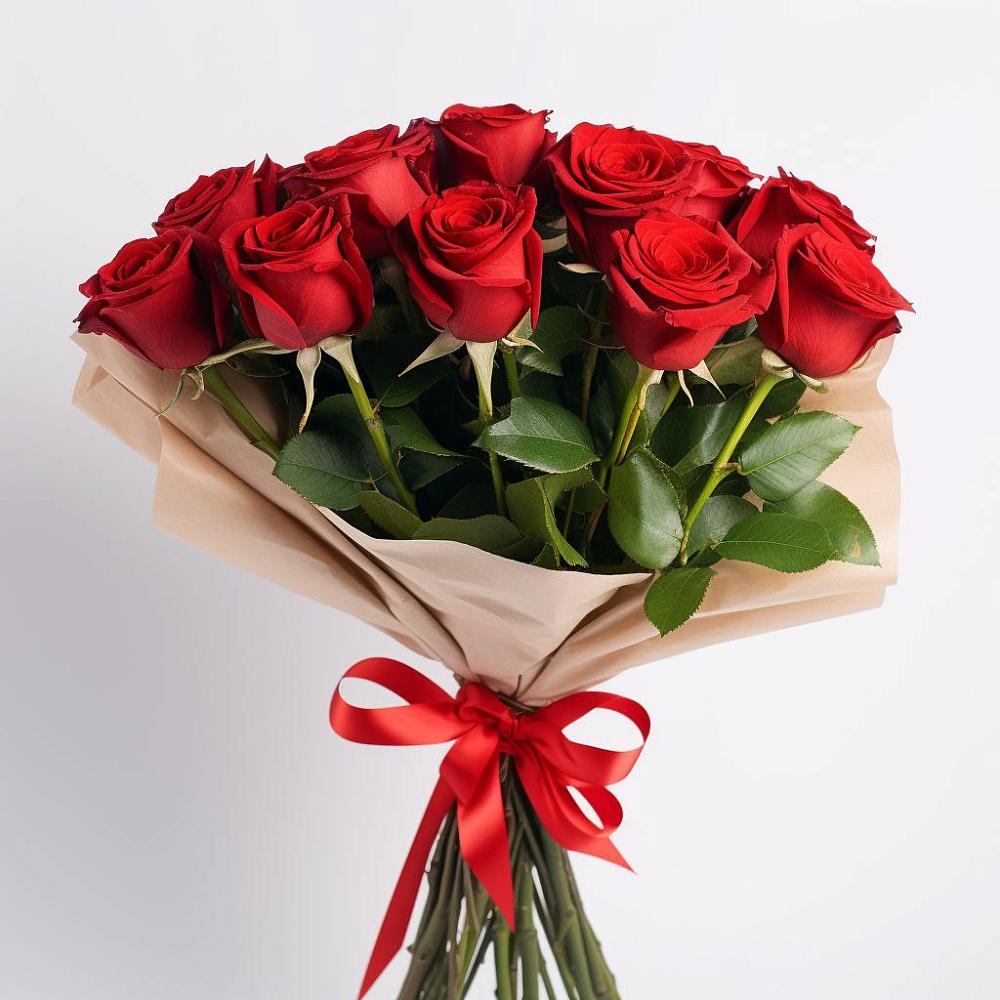 Букет 11 Красных роз Эдлесс Лав в Дмитриевка Уфимский район